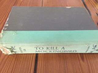 To Kill A Mockingbird 1960 Harper Lee Hard Cover Book