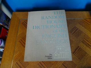 The Random House Dictionary Of The English Language,  The Unabridged Edition