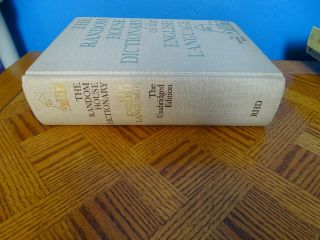 The Random House Dictionary of the English Language,  The Unabridged Edition 2