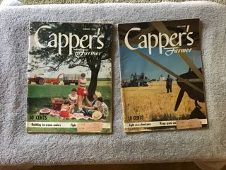 2 Capper’s Farmer Magazines: July And Augst 1956: Great Reading Material
