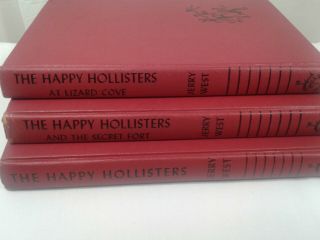 The Happy Hollisters Jerry West 1st Editions Vintage Books Set Of 3 Illustrated