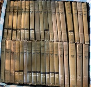 The Chronicles Of America Series Yale Press - 36 Books 1918 - 1951 Antique Vintage