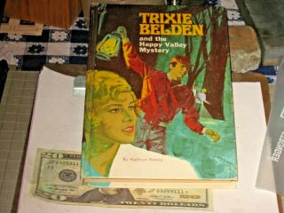 Vintage Trixie Belden & the Happy Valley Mystery by Kathryn Kenny 1972 Hardcover 2