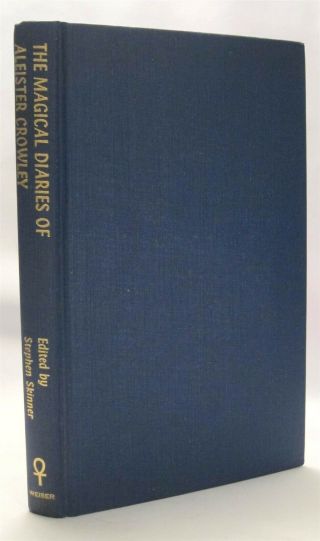 The Magical Diaries Of Aleister Crowley Hb 1979 1st Ed