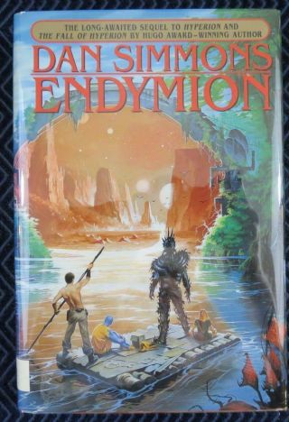 Author Signed Book: Dan Simmons Endymion First Edition