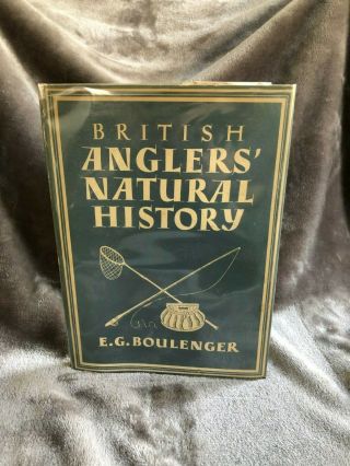Vintage Fishing Book - British Anglers 