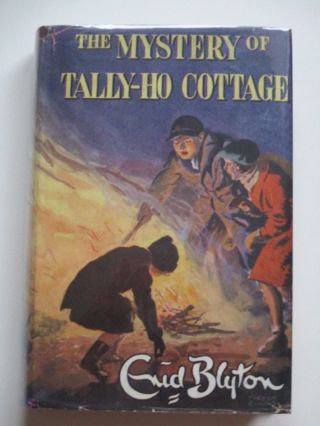 1954 1st/1st Enid Blyton The Mystery Of Tally - Ho Cottage Hb Dj Five Found Outers