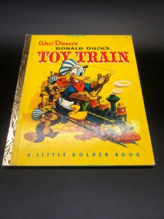 A Little Golden Book Walt Disney Donald Duck 