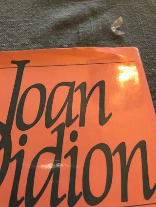 Democracy JOAN DIDION First Ed. ,  First Printing 1984 4