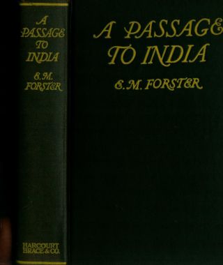 E M Forster,  A Passage To India,  Later Printing Of Lst Us Edition,  Knopf 1924