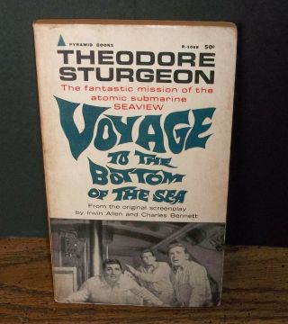 Theodore Sturgeon - Voyage To The Bottom Of The Sea - Vintage Book Movie Tv Show