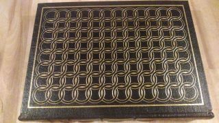 DESCENT OF MAN by Charles Darwin - Easton Press Leather 100 GREATEST BOOKS EVER 2
