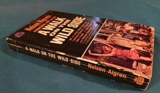 A Walk On The Wild Side by Nelson Algren Crest Book d496 Movie Tie - In Cover 3