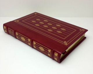 Franklin Library JOHN DONNE POEMS (Oxford Library) 1/4 Leather – VGC 4