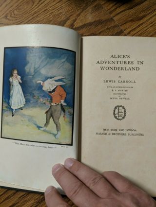 Alice ' s Adventures in Wonderland.  Lewis Carroll,  Peter Newell edition.  9 illustr 3