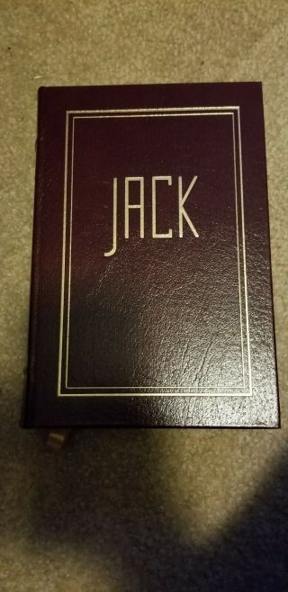 Easton Press.  Jack: The Struggles Of John F.  Kennedy By Parmet.  Vol.  1.  Leather