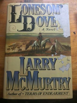 Lonesome Dove,  Larry Mcmurtry (1985),  Hardcover,  1st Edition,  3rd Printing