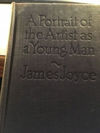 A Portrait Of The Artist As A Young Man By James Joyce (1922 5th Pr Hb)