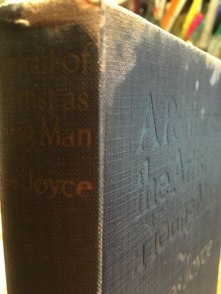 A Portrait of the Artist as a Young Man by James Joyce (1922 5th Pr HB) 5