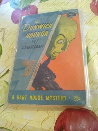 The Dunwich Horror By H.  P.  Lovecraft Bart House Paperback 1945