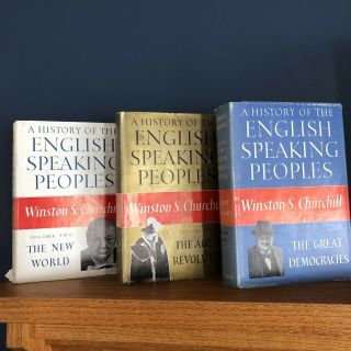 Winston S Churchill A History Of The English Speaking Peoples Volume 2 - 4 V