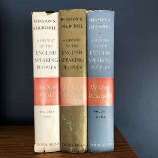 Winston S Churchill A History of the English Speaking Peoples Volume 2 - 4 V 2
