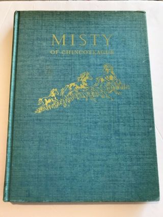 Misty Of Chincoteague By Marguerite Henry Hc/1959