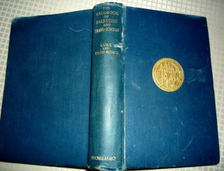 The Handbook Of Palestine And Transjordan 1934 2
