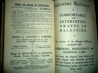 The Handbook Of Palestine And Transjordan 1934 8