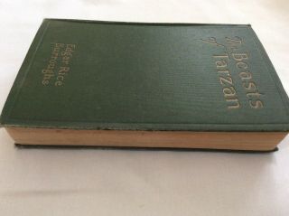 THE BEASTS OF TARZAN by Edgar Rice Burroughs (1916) McClurg HC 1st J.  A.  St.  John 3