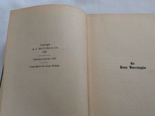 THE BEASTS OF TARZAN by Edgar Rice Burroughs (1916) McClurg HC 1st J.  A.  St.  John 6