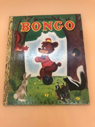 Walt Disney’s Bongo: A Little Golden Book 1948