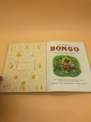 Walt Disney’s Bongo: A Little Golden Book 1948 3