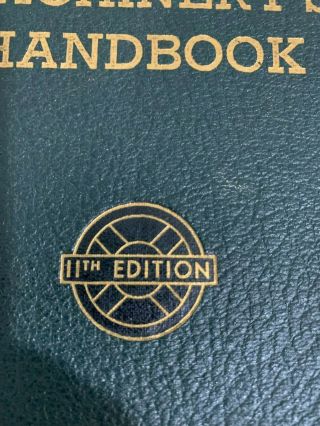 Machinery ' s Handbook 11th Edition 1942 by Erik Oberg & F.  D.  Jones 2