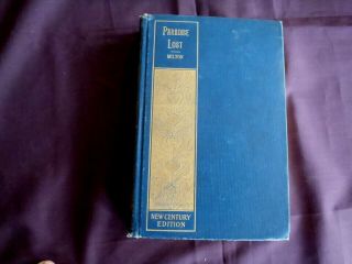 Paradise Lost By John Milton C.  1890 Illus Binding