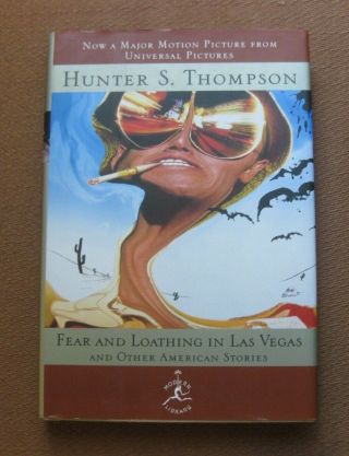 Fear And Loathing In Las Vegas By Hunter S.  Thompson - Modern Library Hcdj 1996