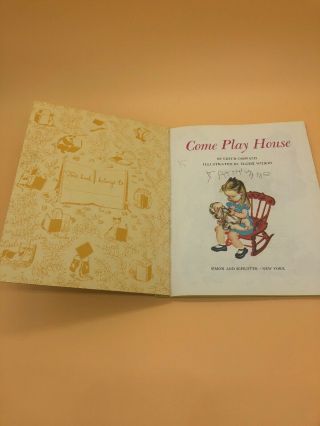 Come Play House: A Little Golden Book 1948 3
