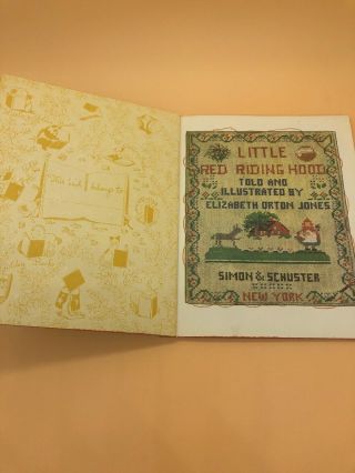 Little Red Riding Hood: A Little Golden Book 1948 3