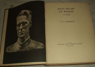 T.  E.  Lawrence - Seven Pillars Of Wisdom.  Cape First Public Editon 1935 Rough Cut 4