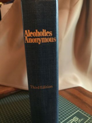 Alcoholics Anonymous 3rd Edition 32nd Printing Big Book Aa Hardcover No Dj