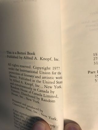 1977 Vintage Bird Book 