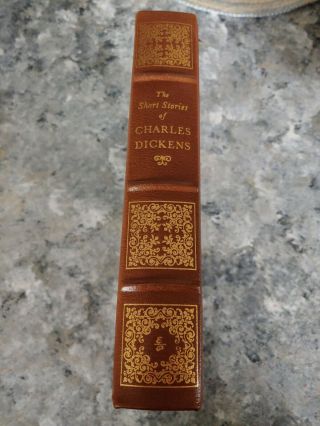 THE SHORT STORIES OF CHARLES DICKENS Easton Press Leather 1978 2