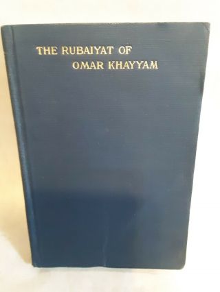 The Rubaiyat Of Omar Khayyam Hardcover Illustrated.  To Lower 48
