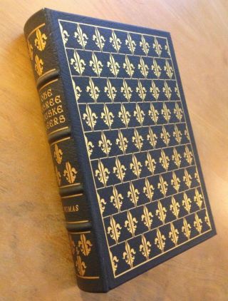 The Three Musketeers By Alexandre Dumas,  Easton Press - New/leather/hardcover