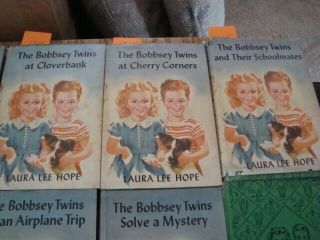 24 ' THE BOBBSEY TWINS ' BOOKS ALL FIRST EDITIONS 1918 - 1951 ALL VERY GOOD TO EXCEL 3