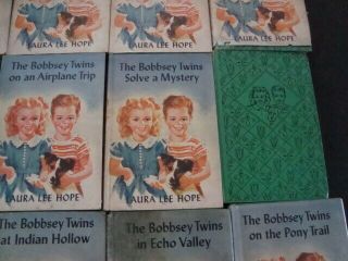 24 ' THE BOBBSEY TWINS ' BOOKS ALL FIRST EDITIONS 1918 - 1951 ALL VERY GOOD TO EXCEL 5