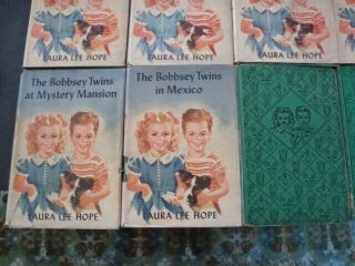 24 ' THE BOBBSEY TWINS ' BOOKS ALL FIRST EDITIONS 1918 - 1951 ALL VERY GOOD TO EXCEL 8