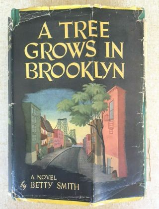 Vintage 1943 A Tree Grows In Brooklyn - Betty Smith 1943 1st Edition