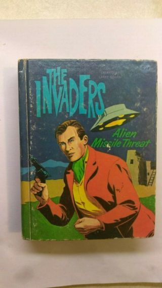 Vintage Whitman Big Little Book 1967 The Invaders Alien Missile Threat