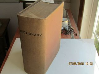 Dictionary Of The English Language By Noah Webster 1875 Rebound 1911
